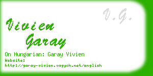 vivien garay business card